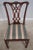 Wood Set of 6 Henkel Harris Model 107 Mahogany Dining Room Chairs For Sale - Image 7 of 12