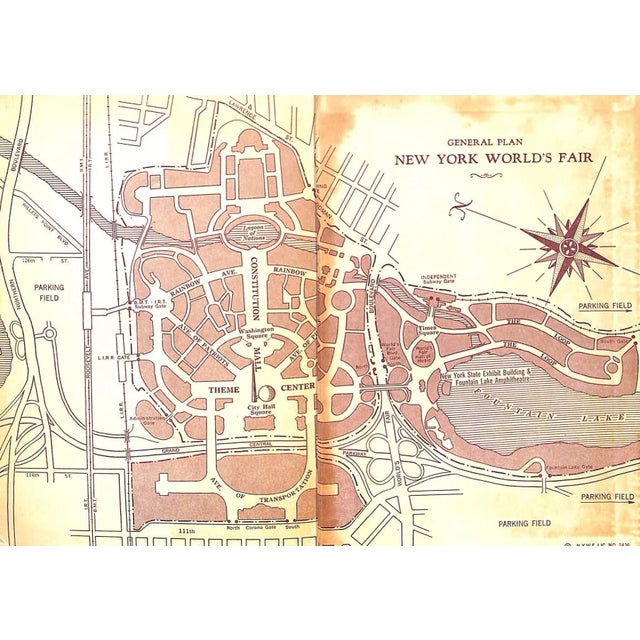 "Here Is New York a Gay Baedeker of Gotham" 1939 Worden, Helen For Sale - Image 4 of 12