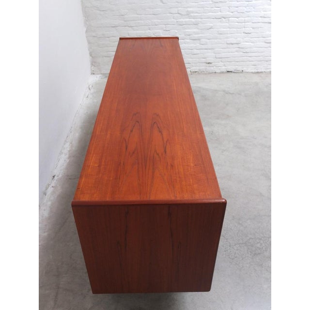 Danish Teak Sideboard with Tambour Doors by Arne Vodder, 1960s For Sale - Image 11 of 18