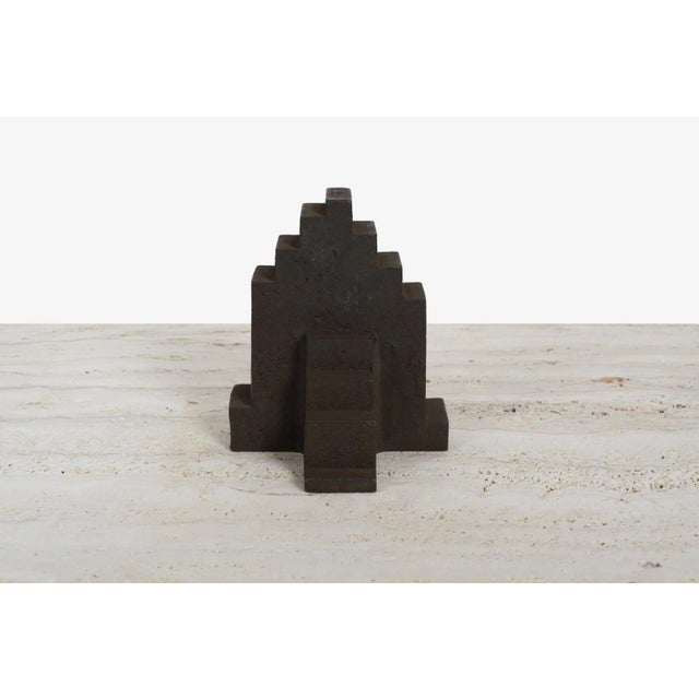 Mid-Century Modern 1990s Abstract Sculpture In the Style of Enzo Mari For Sale - Image 3 of 13