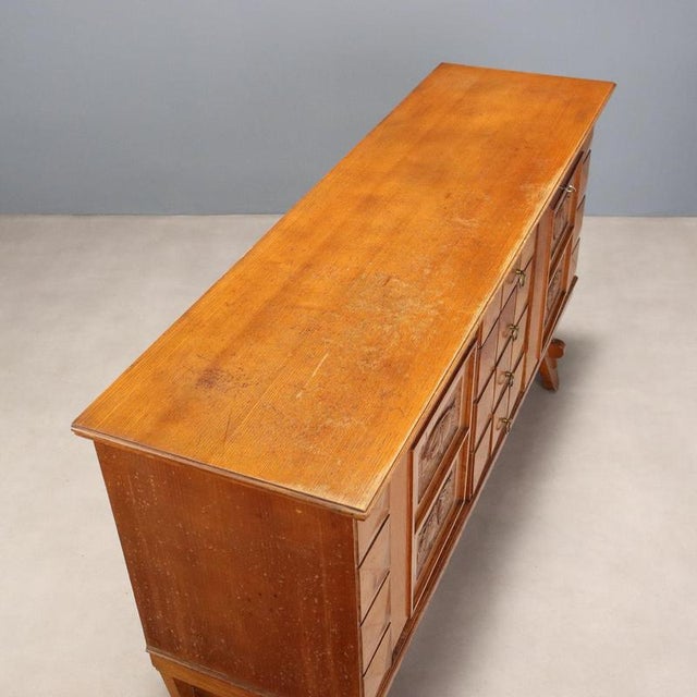 Vintage Rustic Sideboard, 1950s For Sale - Image 9 of 11