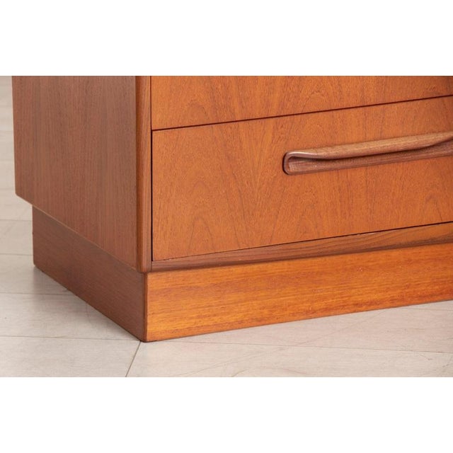 Wood Mid-Century Double Chest of Drawers from G Plan Fresco, 1960s For Sale - Image 7 of 10