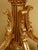 Glass Gold Lanterns on Carved Legs, Set of 2 For Sale - Image 7 of 12