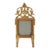 Mid 19th Century French Louis XVI Giltwood Mirror For Sale