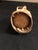 1960s Mid-Century Ethiopian Oromo Hand-Carved Gourd Vessel With Leather Harness For Sale - Image 5 of 6