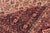 Art Nouveau Boho Chic Persian Tabriz Mahi Blue/Red Wool Rug - 9'11'' X 12'6'' For Sale - Image 3 of 10