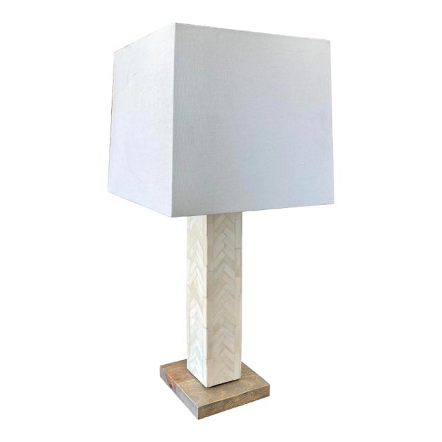 Enrique Garcel Tessellated Table Lamp For Sale