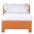 Darien Platform Bed Twin, Citrus Orange For Sale