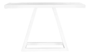 Modern A Frame Console in White