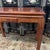 Asian Carved Hardwood Writing Desk, Vintage For Sale - Image 9 of 12