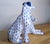 Add a touch of vintage elegance to your collection with this charming pair of Andrea by Sadek Fishnet Dogs Dalmatian...