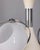 Metal Vintage Space Age Italian Chandelier with Glass Lights, 1970s For Sale - Image 7 of 9