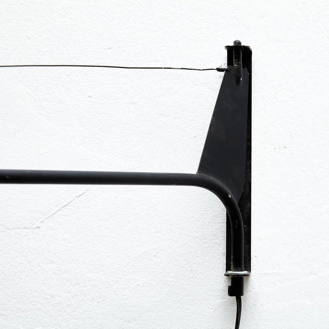 Jean Prouvé Wall Lamp by Jean Prouvé, 1970 For Sale - Image 4 of 8