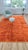 Terracotta Orange Carved Wool Moroccan Beni Mrirt Rug For Sale - Image 11 of 15