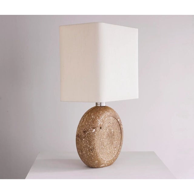 Travertine Table Lamp from Fratelli Mannelli, 1970s For Sale - Image 3 of 6
