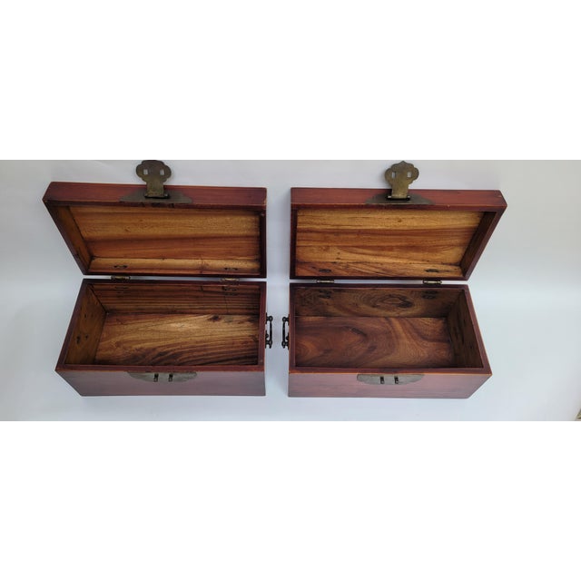19th Century Pair of Camphor Boxes For Sale - Image 4 of 9