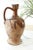 Rustic European Late 1800's Italian Pottery Drip Glaze Olive Oil Bottle/Imperfect For Sale - Image 3 of 5