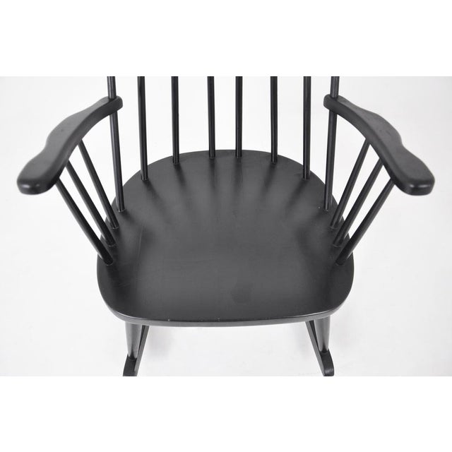 Rocking Chair by Lena Larsson for Nesto, 1960s For Sale - Image 9 of 13