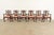 English Kindel Furniture Chippendale Carved Mahogany Dining Arm Chairs, Set of Six For Sale - Image 3 of 12