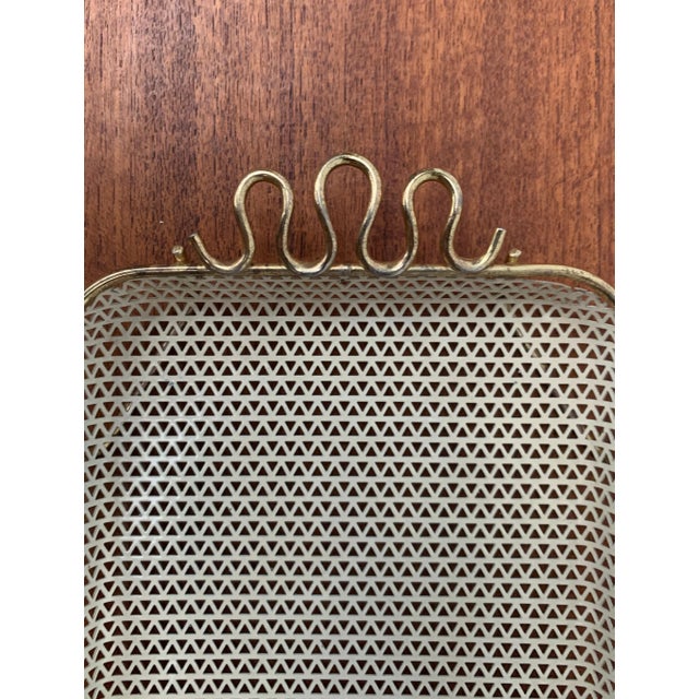 1950s Small Mid-Century Perforated Tablet For Sale - Image 5 of 18