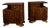 Art Deco Bedside Tables, Czechoslovakia, 1934, Set of 2 For Sale