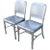 Vintage Steel Case Side Chairs - a Pair For Sale