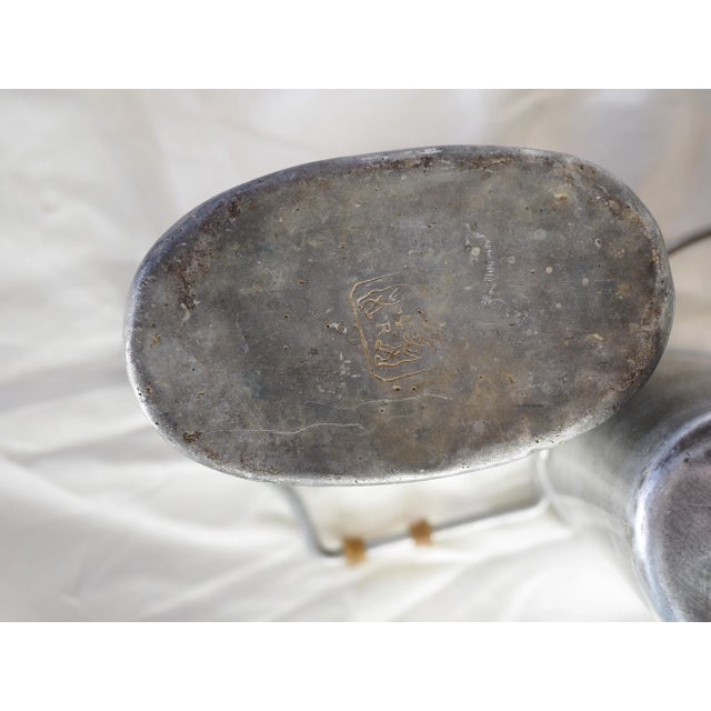 Silver 1940s French Military WWII Aluminium Mess Kits - Set of 2 For Sale - Image 8 of 12