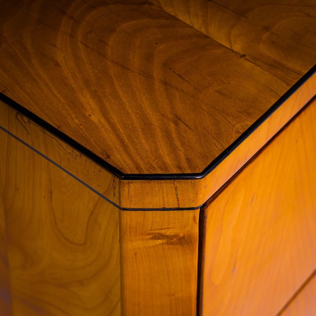 Wood Biedermeier Chest of Drawers in Cherry Wood, Austria, circa 1820 For Sale - Image 7 of 11