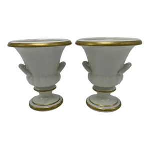 Pair of Mottehedeh Urns, Made in Italy