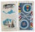 Large Midcentury Nautical Sailing Linen Tea Towels With Blue and White Motif - a Pair For Sale - Image 11 of 11