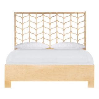 Ivy Standard Bed Queen, Natural For Sale