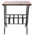 Classic vintage California style tile top, wrought iron base side, or end table. Executed in the style of Taylor, Catalina...