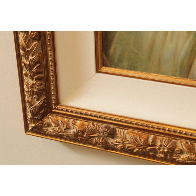 Oil Painting 'Portrait of Maria Lopoukhina' After Vladimir Borovikovsky For Sale - Image 10 of 13