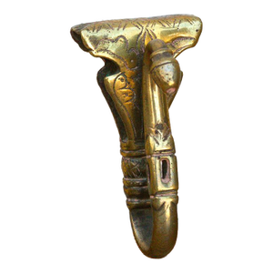 Polished Brass Camel Saddle Hook