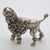 Vintage Italian Handmade Genuine Silver Poodle Dog Large Detailed Solid Figurine For Sale - Image 6 of 11