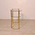 Vintage Italian Brass and Glass Console Table, 1970s For Sale - Image 10 of 18