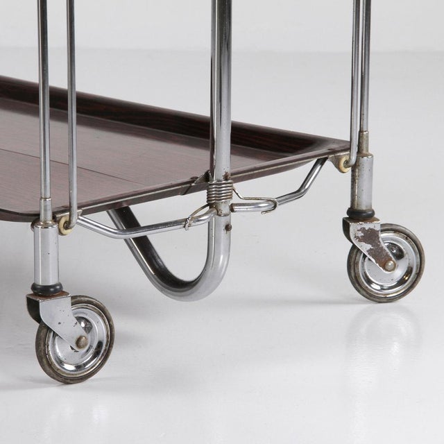 Dinette Model Folding Trolley from Gerlinol, Germany, 1960 For Sale - Image 13 of 14
