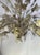 Silver Contemporary Silver + Argilla Metal Wrought Iron Florentine Art Chandelier, Made in Italy For Sale - Image 8 of 11