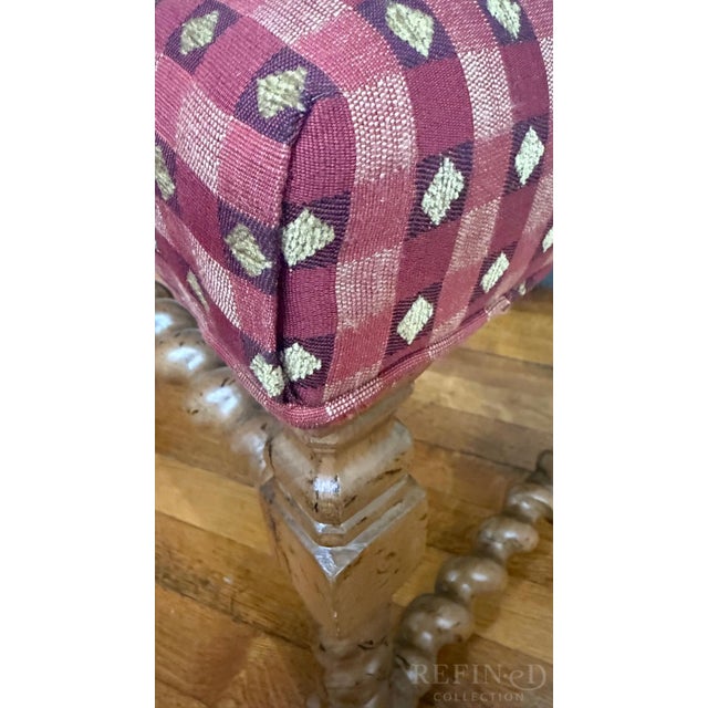 Set of 6 Baroque Revival Dining Chairs With Barley Twist Legs, Including 2 Armchairs, Late 19th / Early 20th Century For Sale - Image 14 of 16