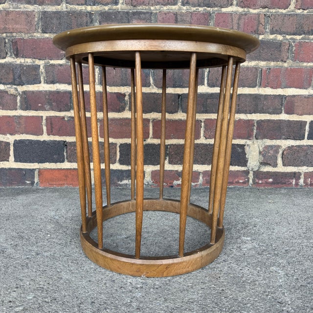 Mid-Century Modern John Van Koert for Drexel Parkwood Laminate Side Table For Sale - Image 3 of 12