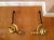 Traditional 20th Century Traditional Brass Fireplace Andirons - a Pair For Sale - Image 3 of 12
