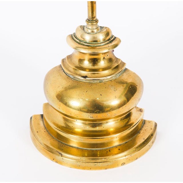 Antique Victorian Brass Door Stop, 1800s For Sale - Image 9 of 15