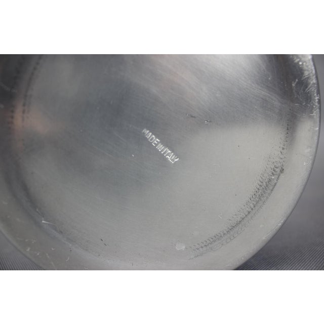 Gold Italian Ice Bucket in Aluminum from Cinzano, 1970s For Sale - Image 8 of 11