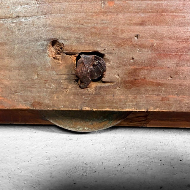 Antique Japanese Architectural Sliding Door Wall Panel, 1890s For Sale - Image 17 of 18