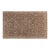 19th Century Senneh Persian Brown Handmade Wool Rug For Sale