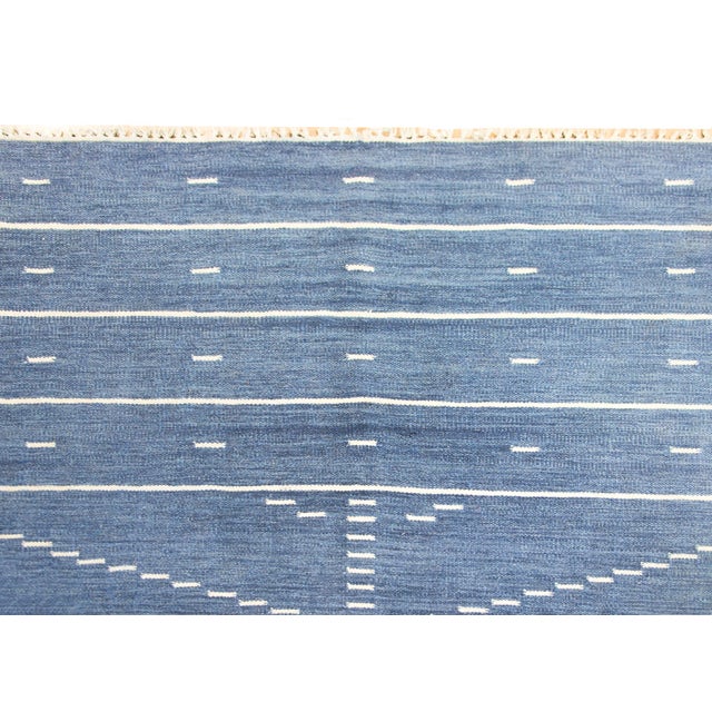 Vintage Indian Kilim Rug For Sale - Image 13 of 15