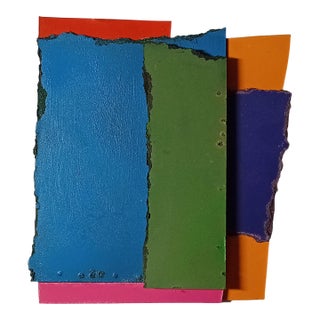Contemporary Abstract Aerosol on Assembled Masonite (Isorel) "Untitled 179" by Andre Debono For Sale