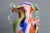 Italian Multi Colored Murano Glass Jar, 1960s For Sale - Image 7 of 13