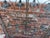 Antique 4 Panel Iron Screen. For Sale - Image 12 of 15