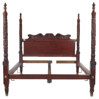 Ralph Lauren Safari Four-Post King Sized Bed For Sale